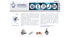 Desktop Screenshot of eurolabo.fr