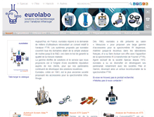 Tablet Screenshot of eurolabo.fr